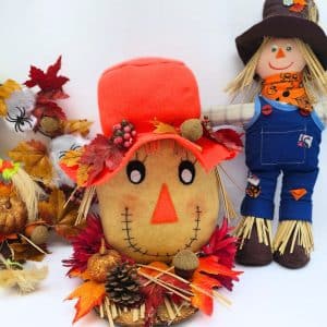 Curso de espantapajaros decorativos