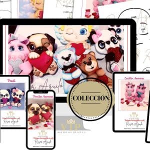 Curso goma eva kit imprimible dulceros para el amor