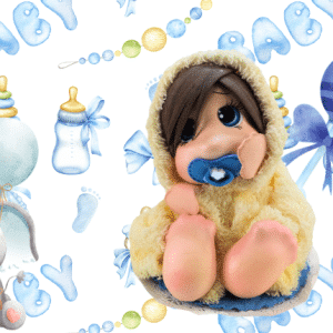 Curso Bebé recién bañado
